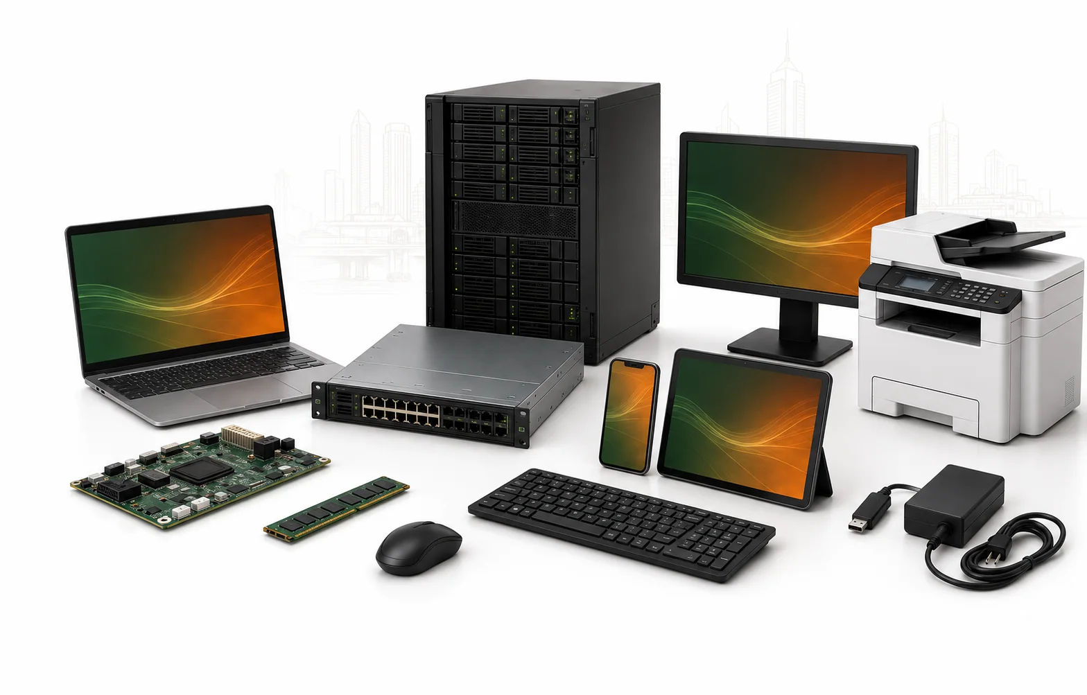 Computing, enterprise, networking, imaging, mobility and software technology ecosystem